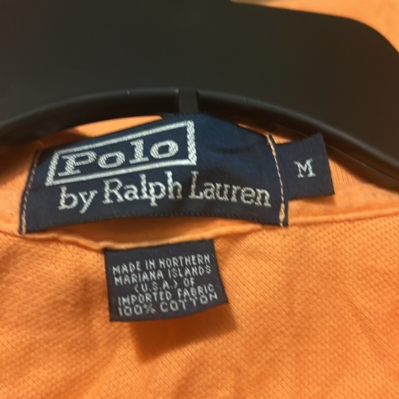 Polo by Ralph Lauren Orange summer Classic short sleeve, dress Polo Shirt - Picture 6 of 6